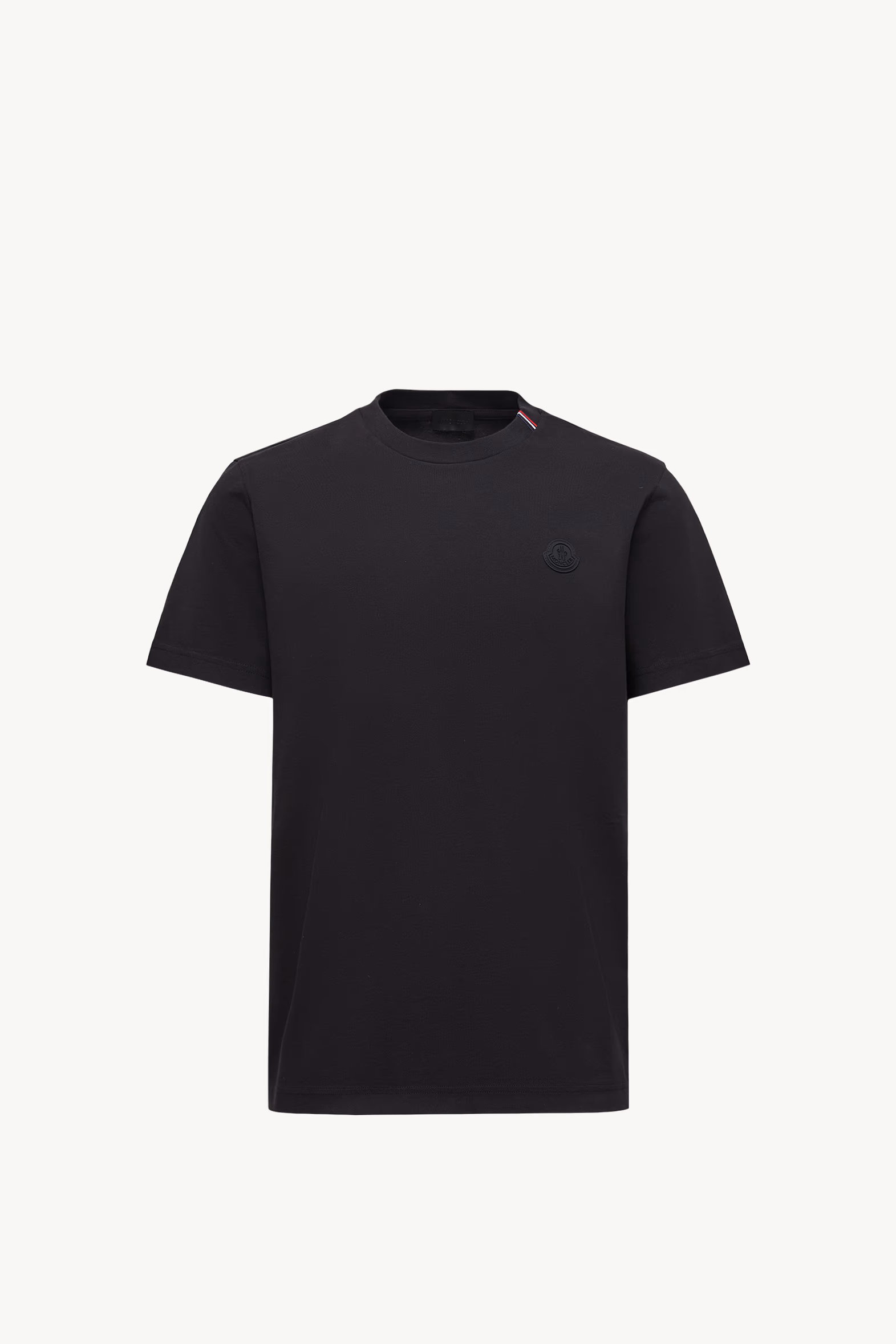 Cotton T-Shirt Men Black Moncler 2